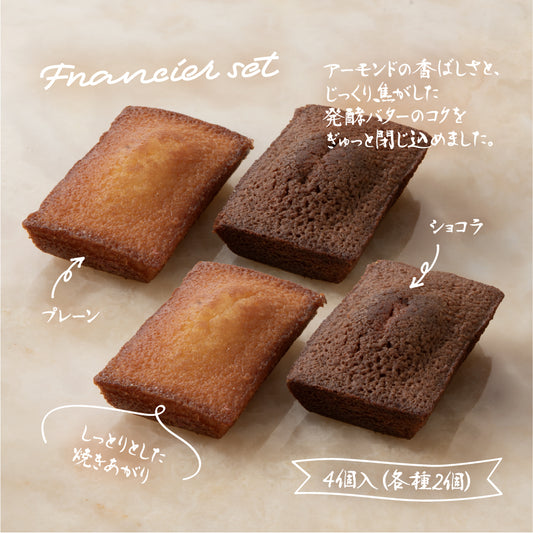 レスピレ　フィナンシェセット