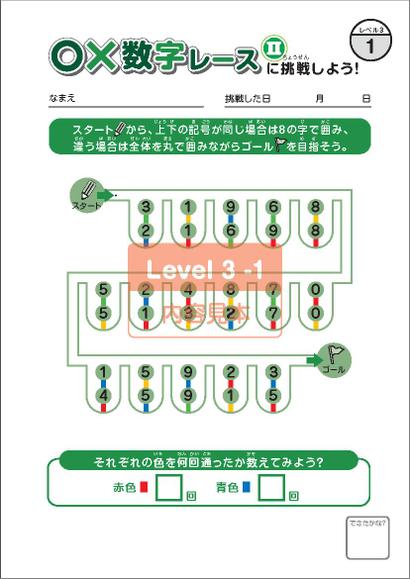 ○×数字レース2シリーズ